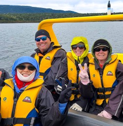 Jetboat ride in Fiordland National Park
