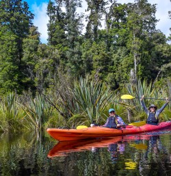 Kayaking adventure tour with New Zealand Trails