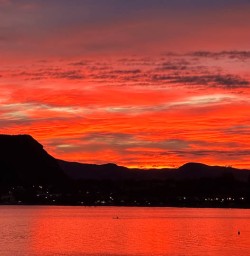 Sunset in Wanaka