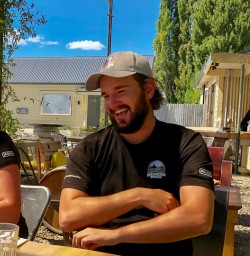 Fun at Kinross wineyard wineyards, Gibbston Otago New Zealand