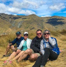 Group at summit of Rocky Mountain