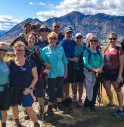 Group hike Rocky Mountain