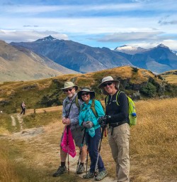 Group hike Rocky Mountain