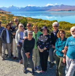 Guests at Lake Pukaki