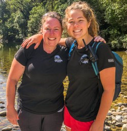 Guides at Porarari river, Paparoa National Park West Coast New Zealand