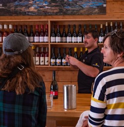 Kinross Cottages wine tasting