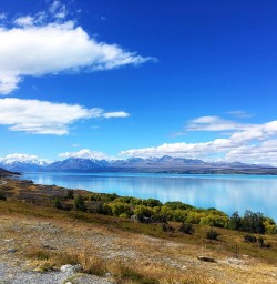 Lake Pukaki and Aoraki Mount Cook