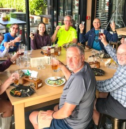Lunch at Monteiths Brewery