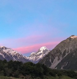 Mount Cook sunset