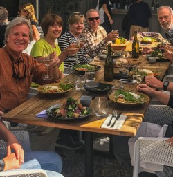 Lunch at Otago, New Zealand