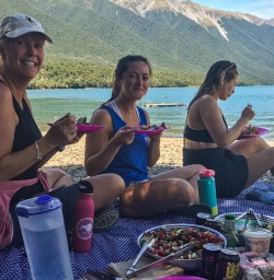 Picnic at Lake Rotoiti, Tasman New Zealand