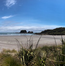 Punakaiki beach, West Coast New Zealand