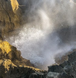 Punakaiki Pancake Rocks and Blowholes, West Coast New Zealand