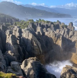 Punakaiki pancake rocks, West Coast New Zealand