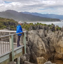 Punakaiki pancake rocks, West Coast New Zealand