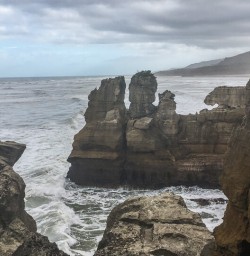 Punakaiki pancake rocks, West Coast New Zealand
