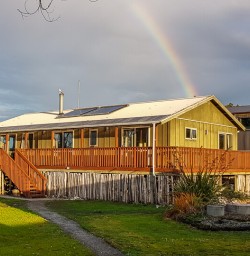 Rainbow at West Coast, New Zealand