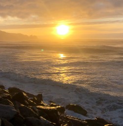Sunset at Punakaiki, West Coast New Zealand