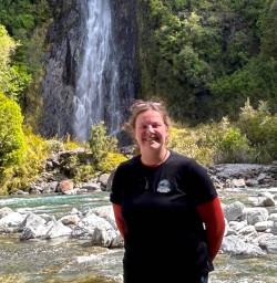West Coast waterfall new zealand