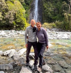 West Coast waterfall