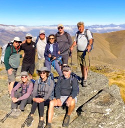 11. Whole group at top of Rocky Peak