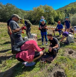 12 Group Arrowtown Tree Planting 17FEB25