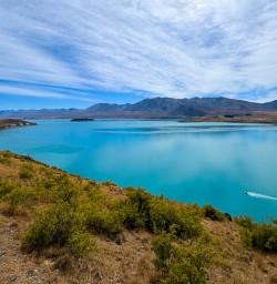 Lake Tekapo views from Mount John 