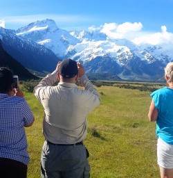 Group at Aoraki Mount Cook National Park
