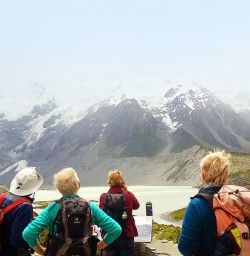 Group at Aoraki Mount Cook National Park