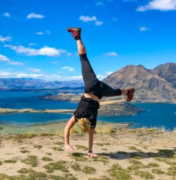 Cartwheel on Rocky Mountain