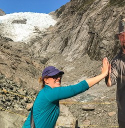 Check at Fox Glacier, West Coast New Zealand