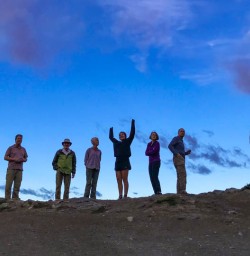 Crown Range summit