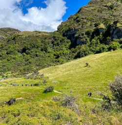 Diamond Lake and Rocky mountain track new zealand