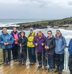 Group at Paparoa National Park, West Coast New Zealand