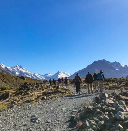Hiking Mount Cook National Park