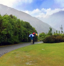 Hooker Valley Hiking