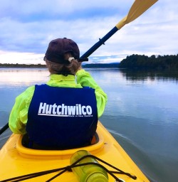 Great day for a paddle on the largest unmodified coastal lagoon in New Zealand