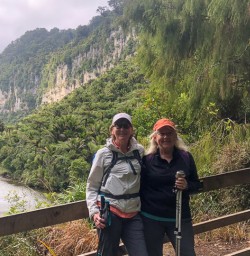 Ladies at Porarari river, Paparoa National Park West Coast New Zealand