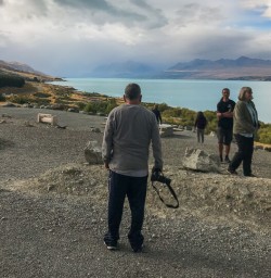 Lake Pukaki with Aoraki Mount Cook in the background, Canterbury New Zealand