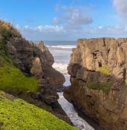 Punakaiki pancake rocks, West Coast New Zealand