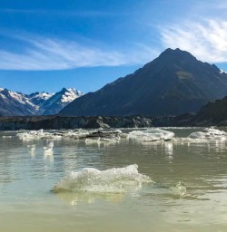 Tasman Glacier iceberg