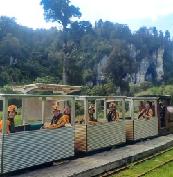 Train to caving in Charleston