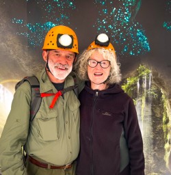 12. Guests caving