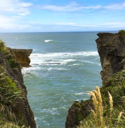 12. Pancake Rocks sea views