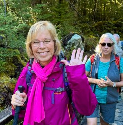 Hiking on the Routeburn Track