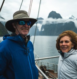 13 John and Daryl Dunn on Milford Cruise