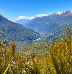 Milford Sound hike the Routeburn Track 18 November 2024 10