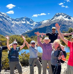 Milford Sound hike the Routeburn Track 18 November 2024 11