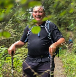 13 Solo Man Hiking Mt Aspiring National Park