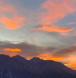 Sunset Mount Cook National Park 